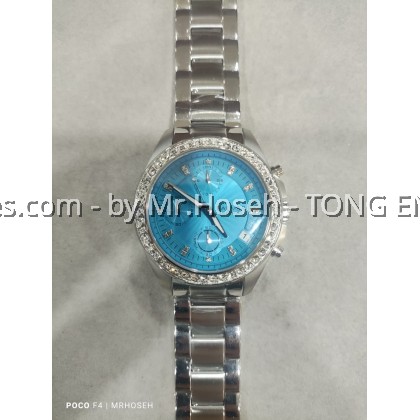 Balmer Crystals 36mm Ladies Chronograph Watch 8149M SS-BU Balmer Crystals 36mm Ladies Chronograph Watch 8149M SS-BU